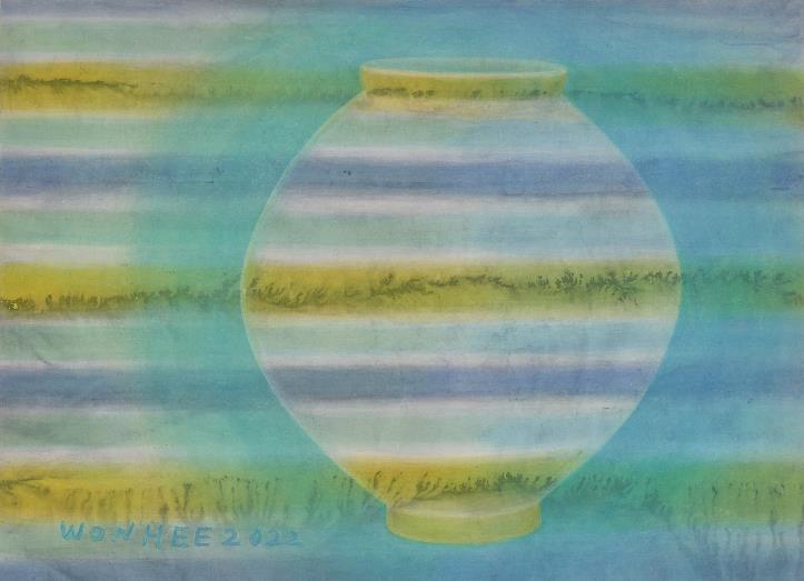 Blue Fantasia 297-달항아리