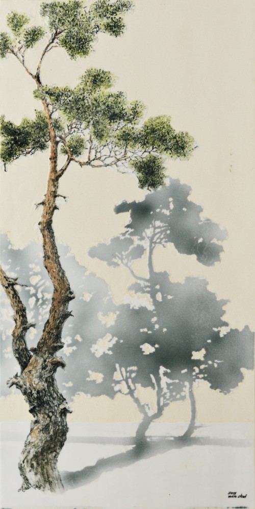 세한삼우(歲寒三友)-송(松) III (KK)