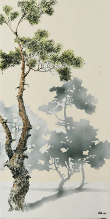 세한삼우(歲寒三友)-송(松) III (KK)